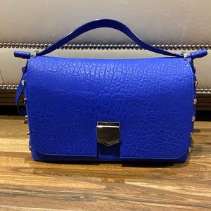 Jimmy choo Lockett convertible leather shoulder bag